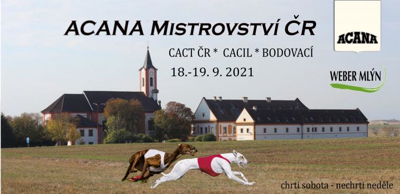 Mistrovství ČR 2021 18.-19. 9. 2021